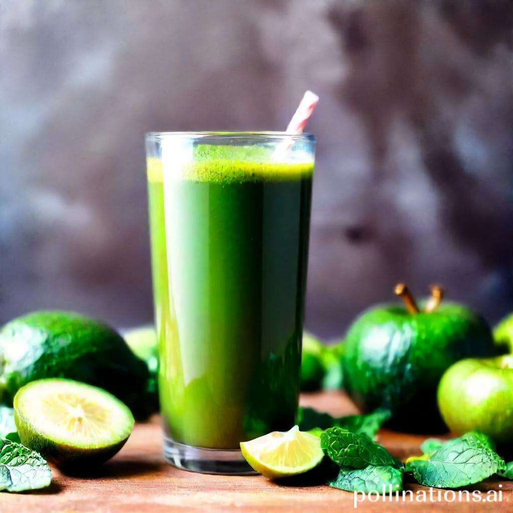 how many calories are in a green juice