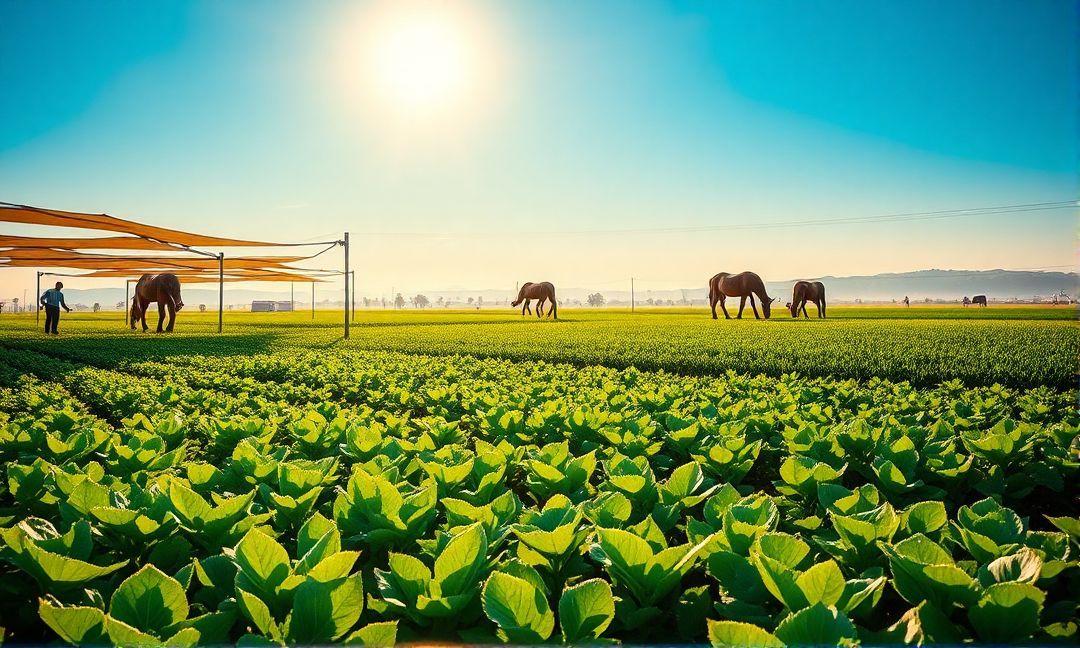 how temperature regulation benefits agriculture