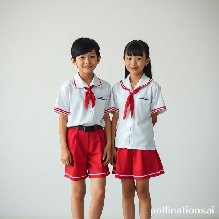 Seragam SD putih merah set lengkap