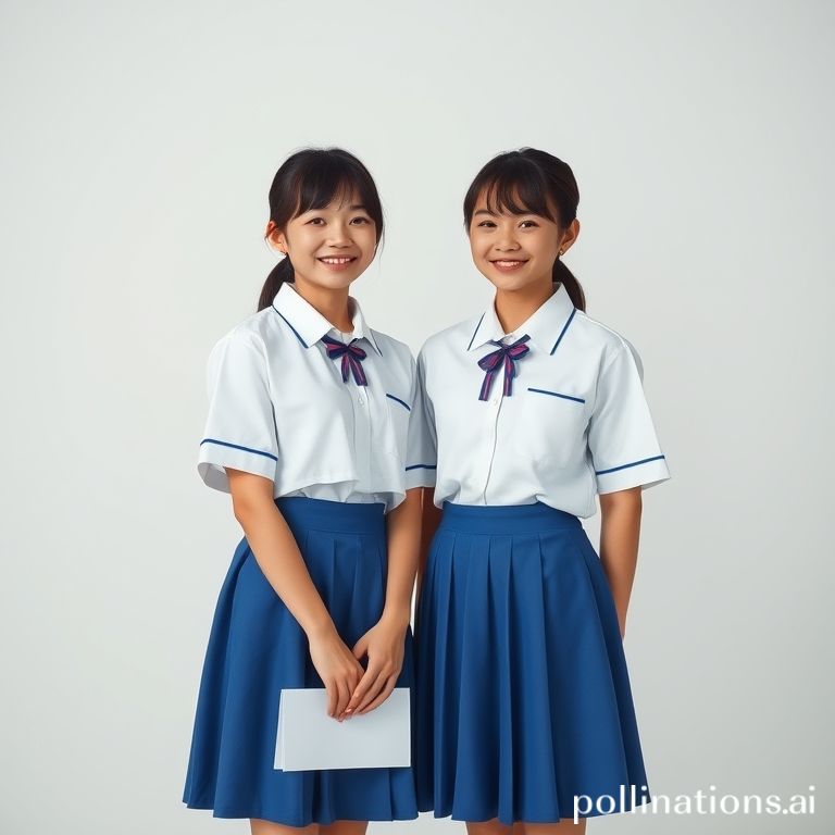 Seragam SMP putih biru