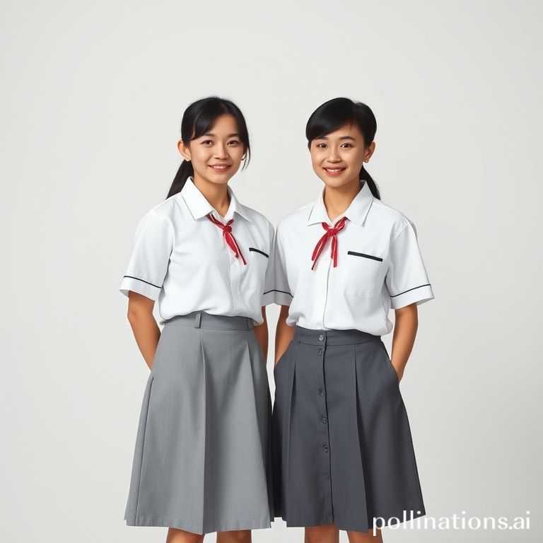 Seragam SMA putih abu