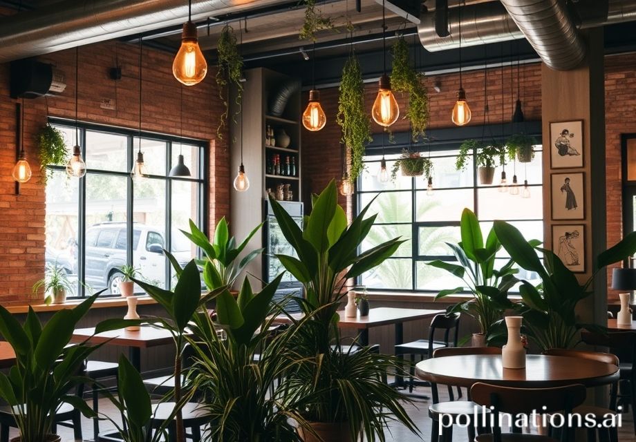 Kafe industrial chic Depok