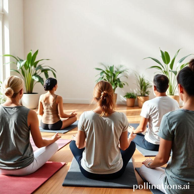 how to structure a meditation class