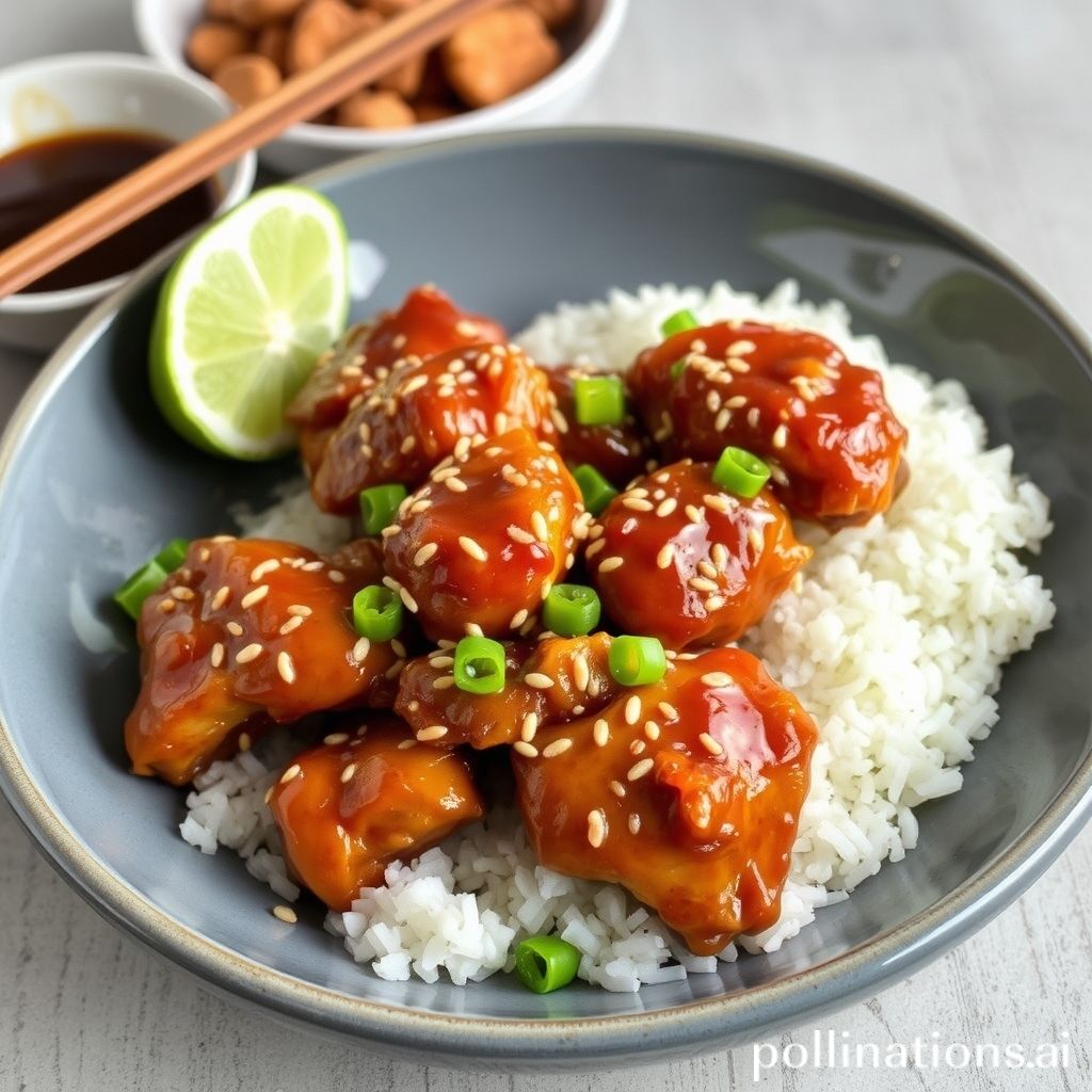 Irresistible Sticky Sesame Chicken