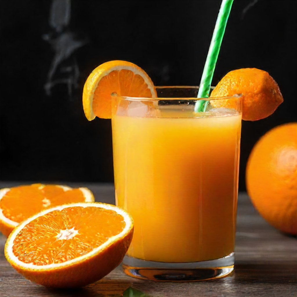 is fresh squeezed orange juice bad for you