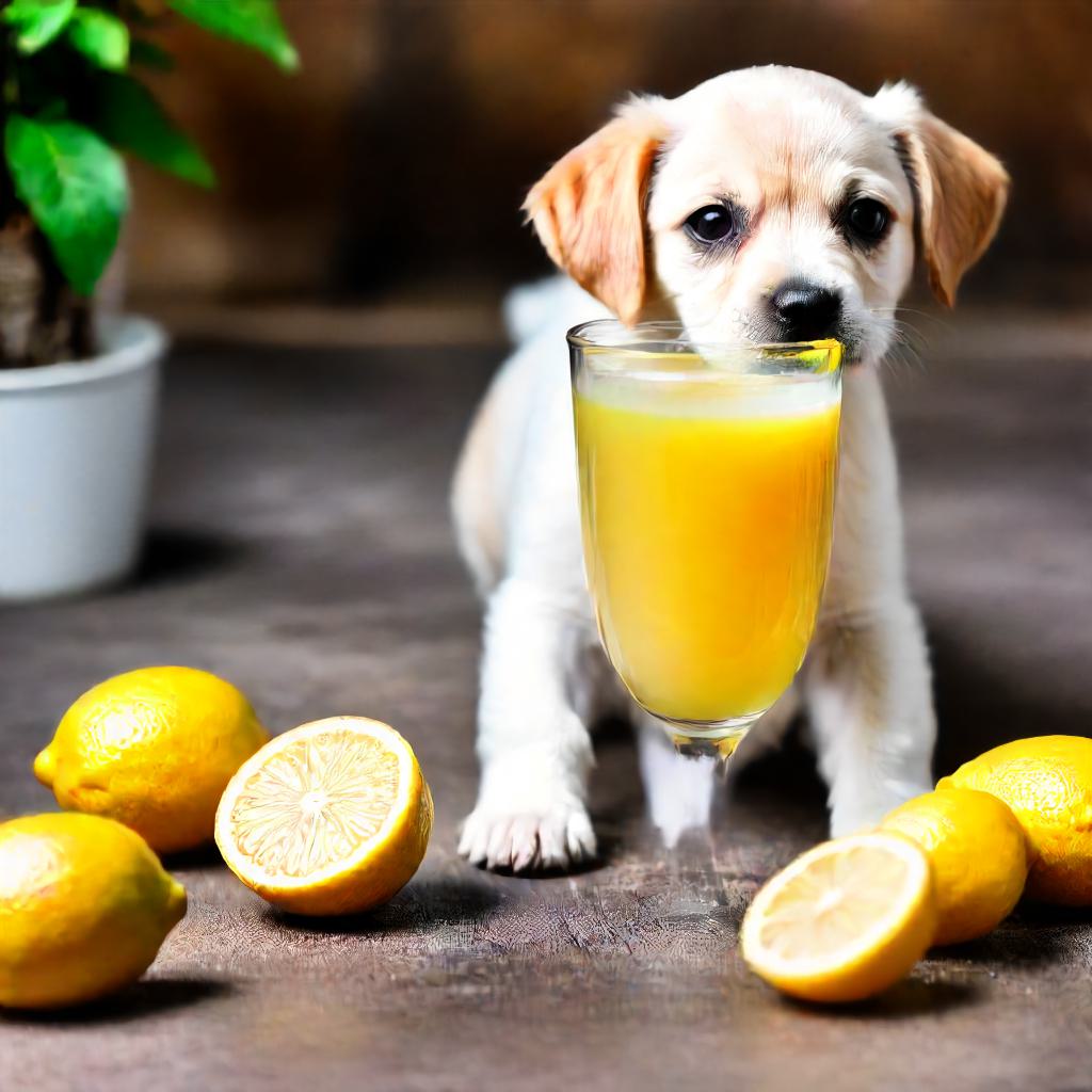 is lemon juice good for dogs