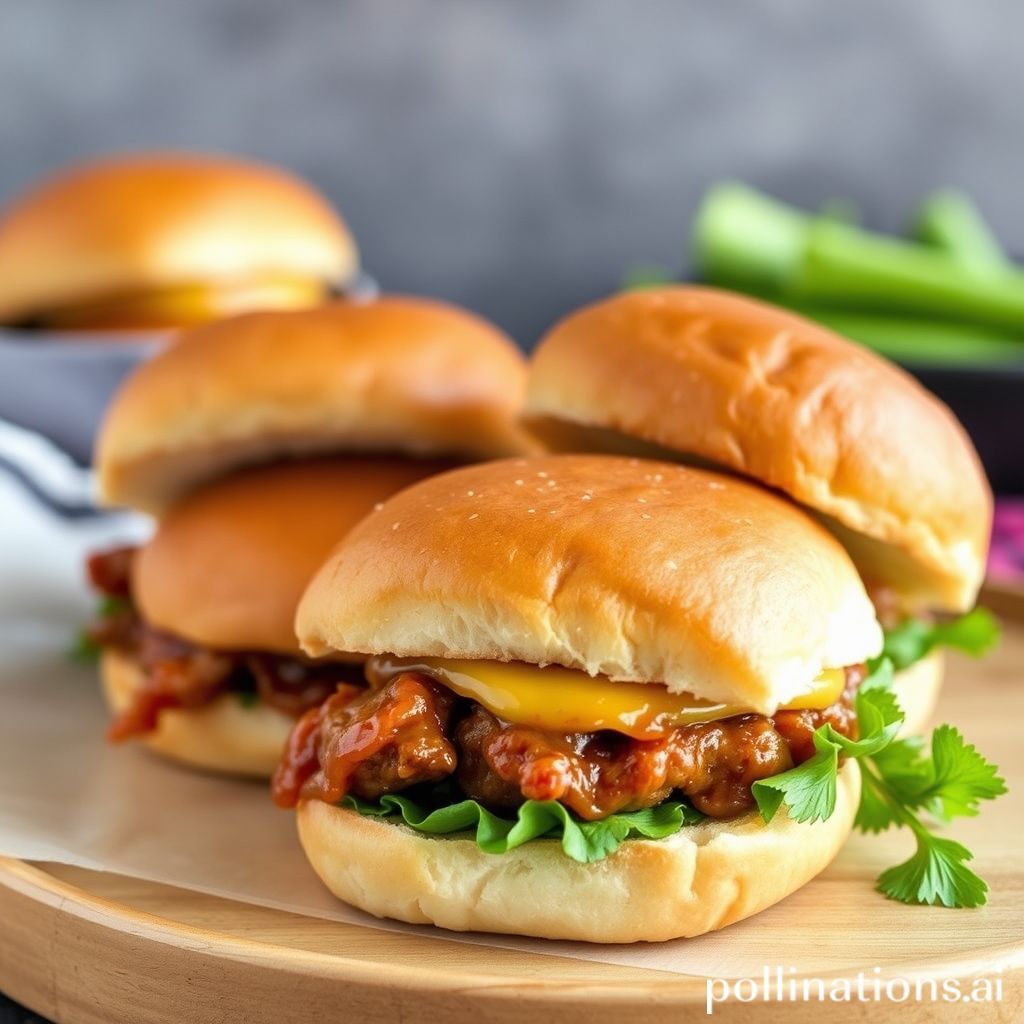 Juicy BBQ Chicken Sliders