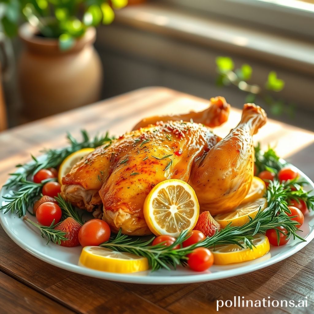 Lemon Herb Roasted Chicken