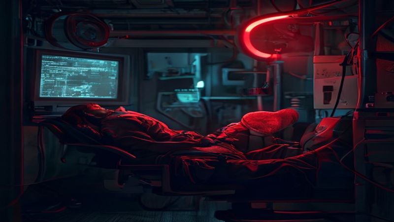 Malaise cardiaque travailleur isolé