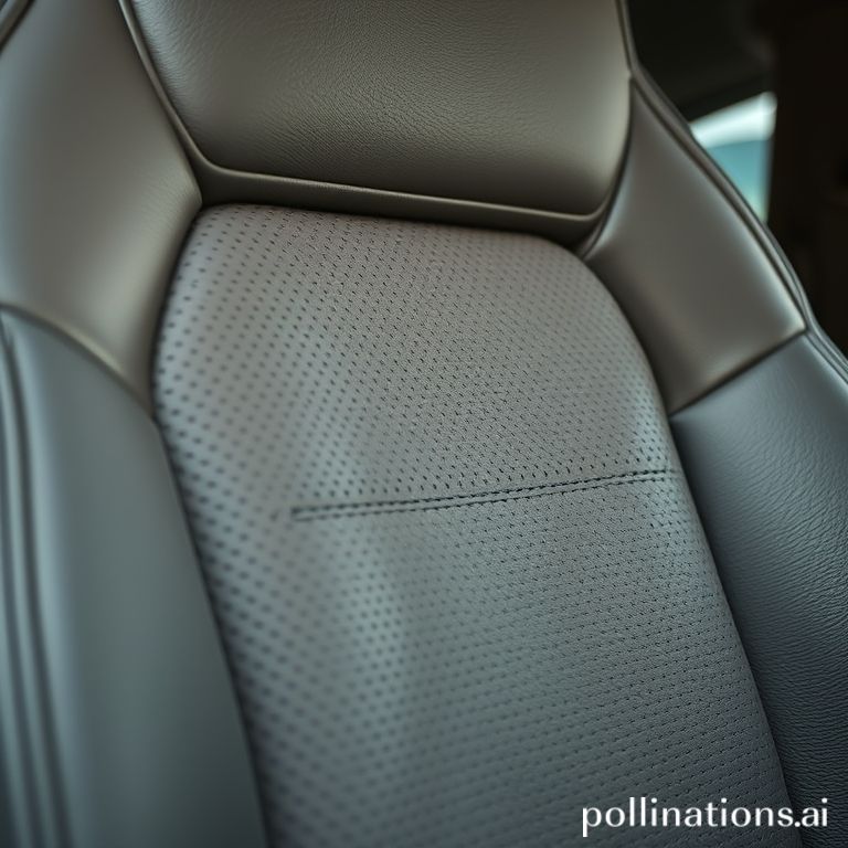 Jok mobil kulit jahitan diamond stitch