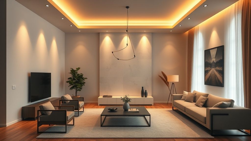 Latar interior mewah