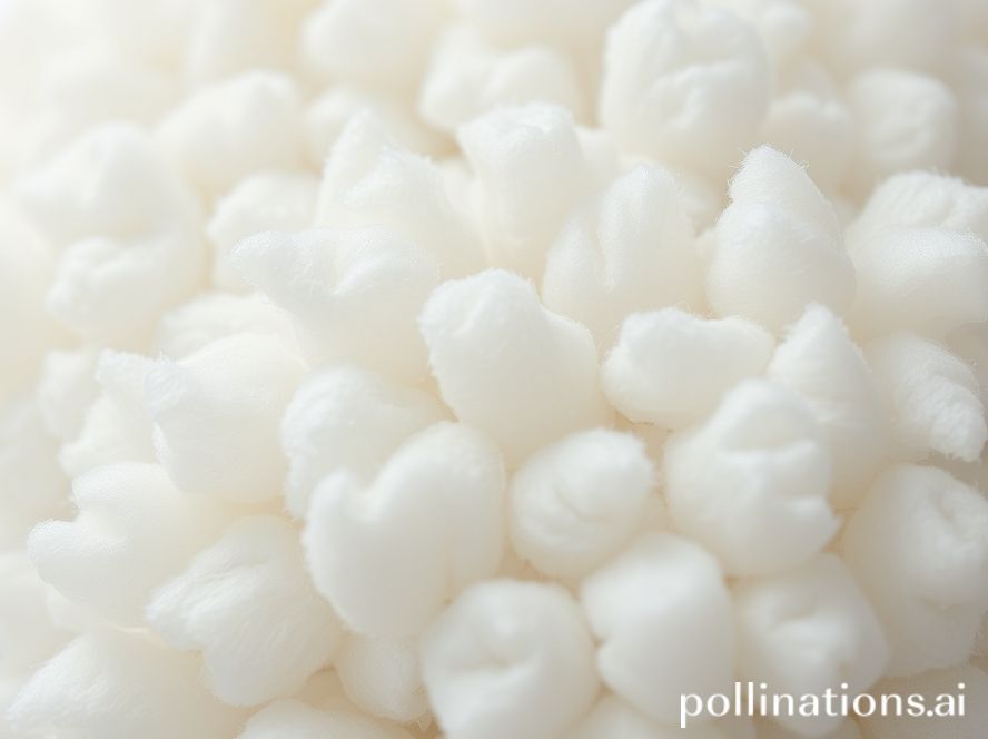 Close-up tekstur kain cotton combed