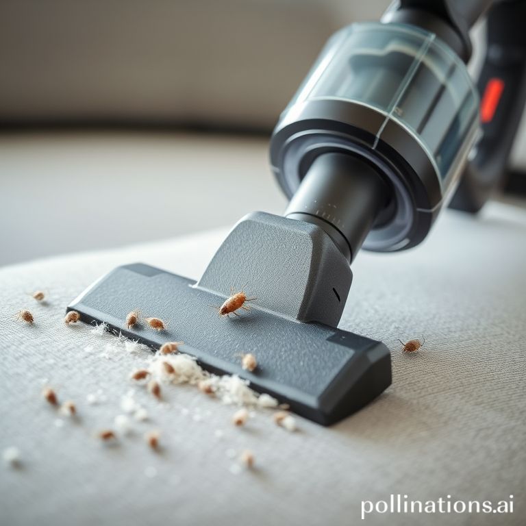 Ekstraksi tungau dari serat sofa