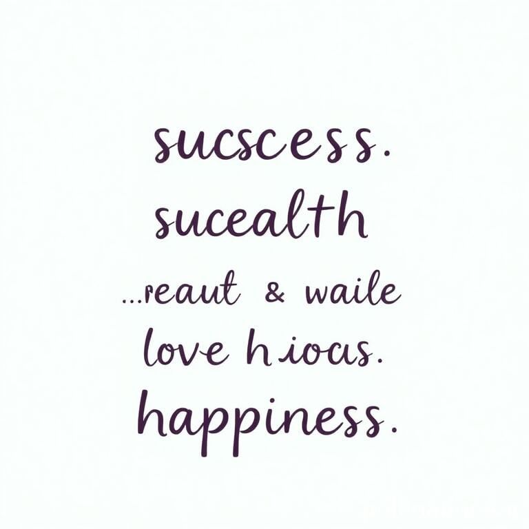 What are some mantras for success wealth love and happiness