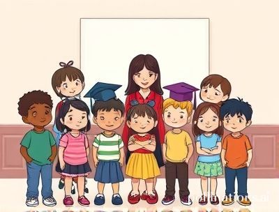 《班级大合照》绘本封面