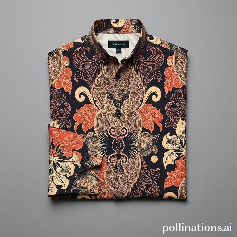 Kemeja batik parang klitik