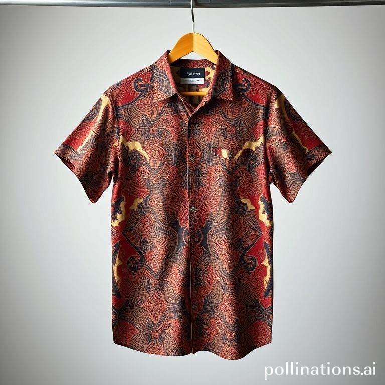 Kemeja batik sidomukti