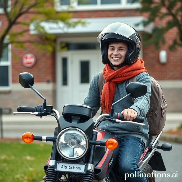 Siswa SMP dijemput motor