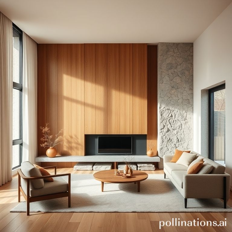 Desain interior hangat minimal