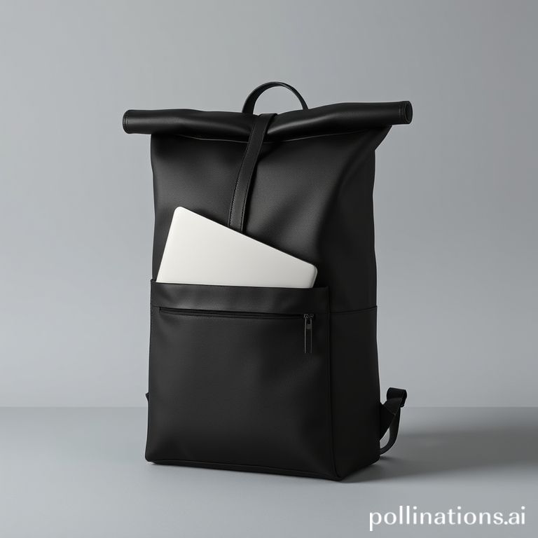 Backpack rolltop laptop