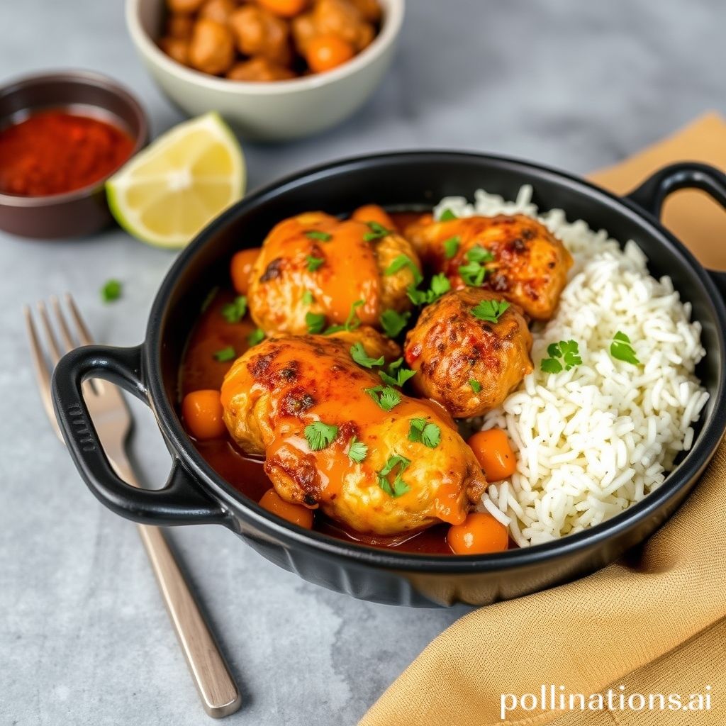 Moroccan Spiced Chicken Tagine