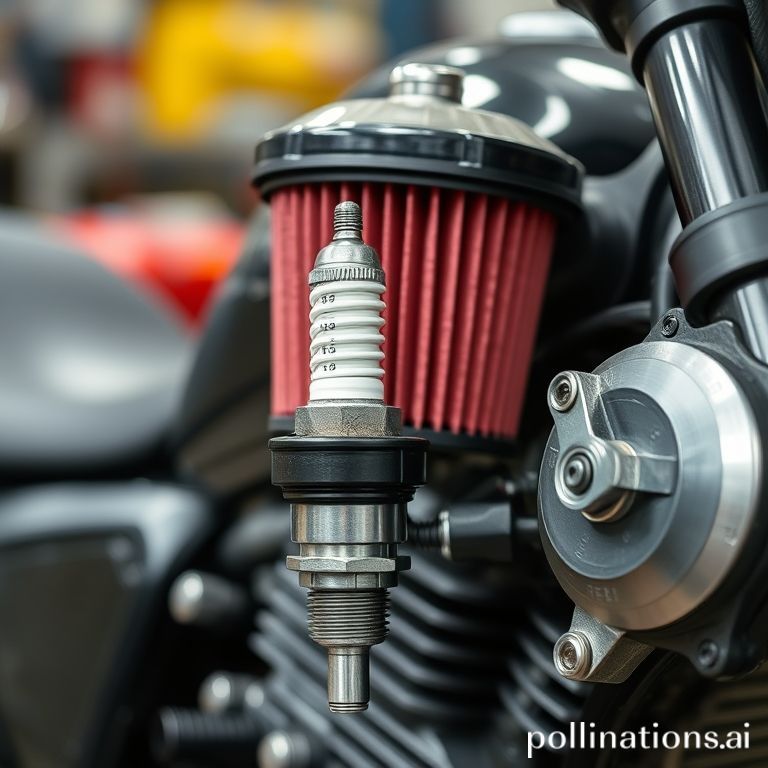 Servis ringan motor: busi & filter