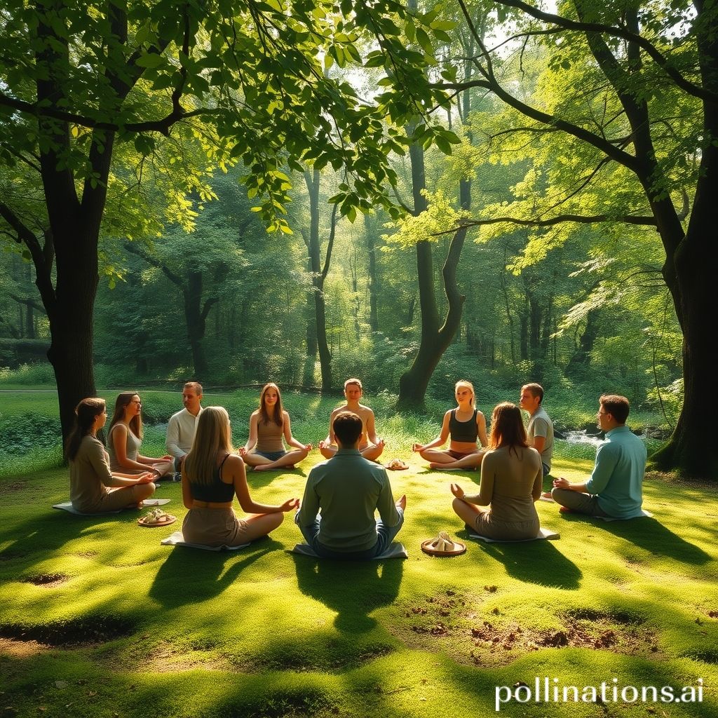 méditation en groupe