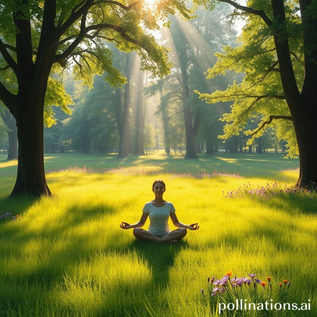 méditation en pleine nature