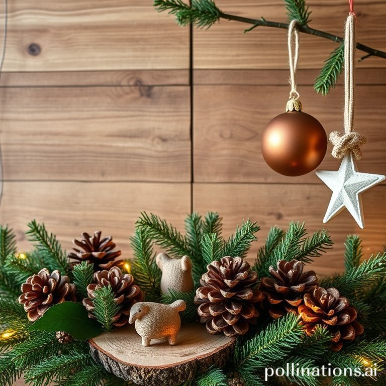 Φυσική Χριστουγεννιάτικη Διακόσμηση