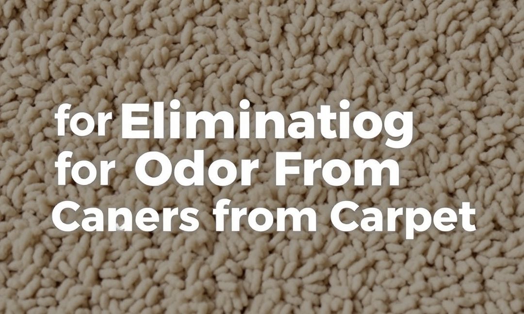 natural remedies for eliminating odors from carpets​
