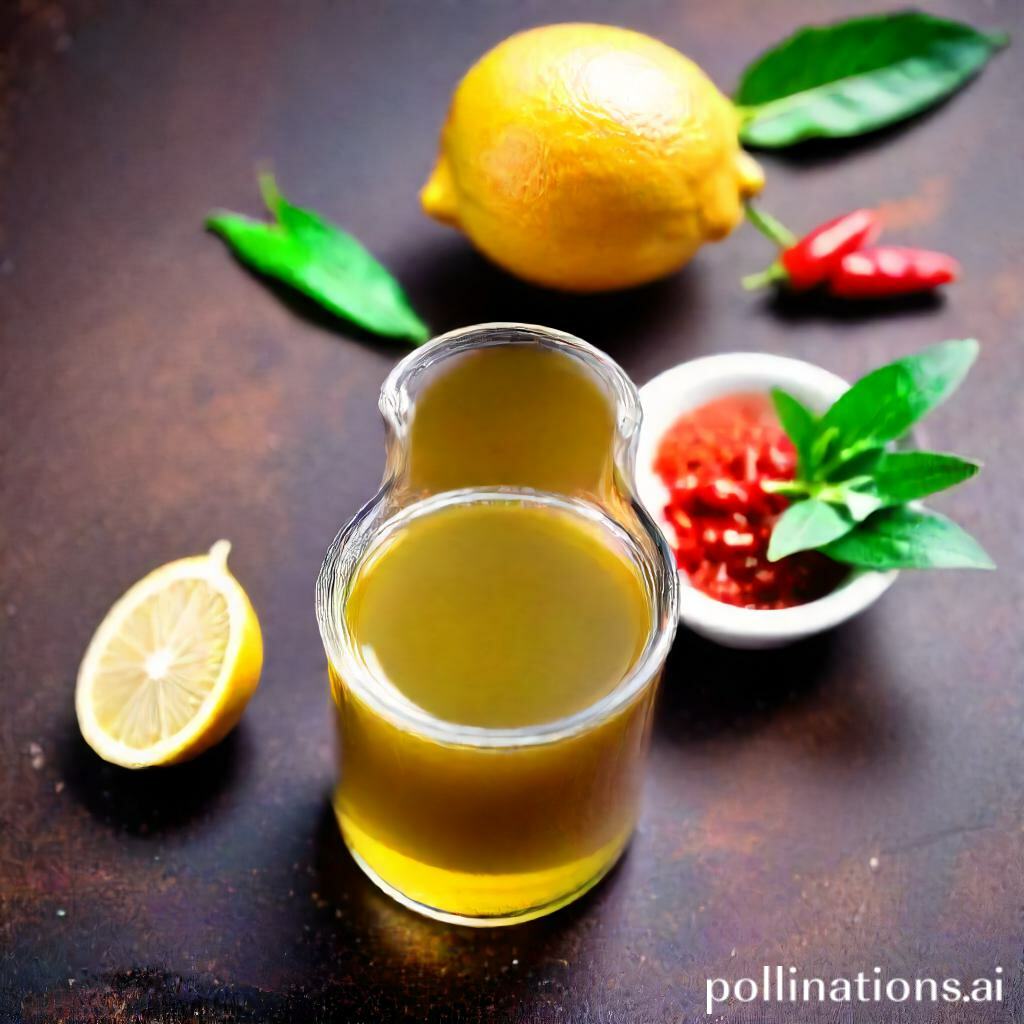 olive oil lemon juice cayenne pepper for liver