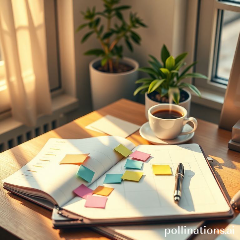 organisation du temps au quotidien