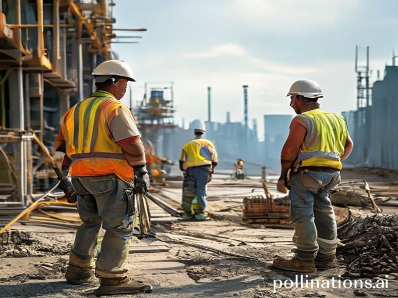 海外劳务施工现场