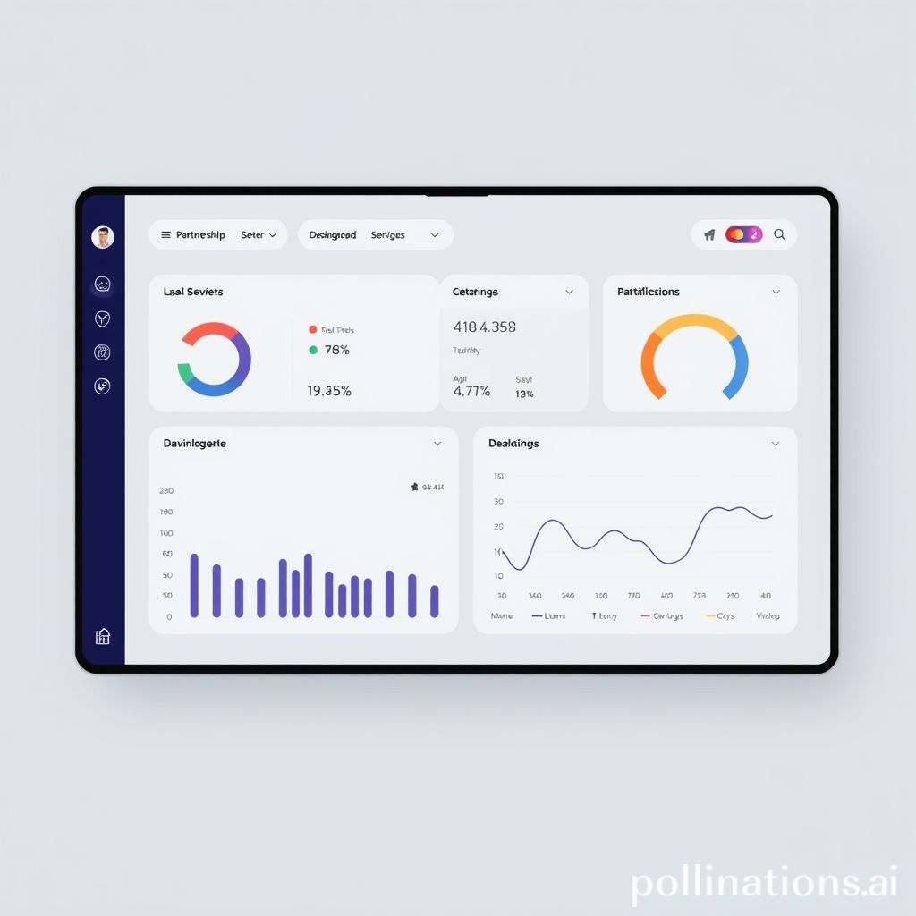 Partnership Dashboard Mockup
