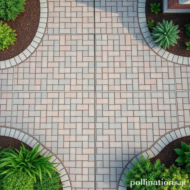 Pemasangan paving block carport