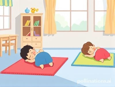 《嘘，安静！午睡吧》绘本封面