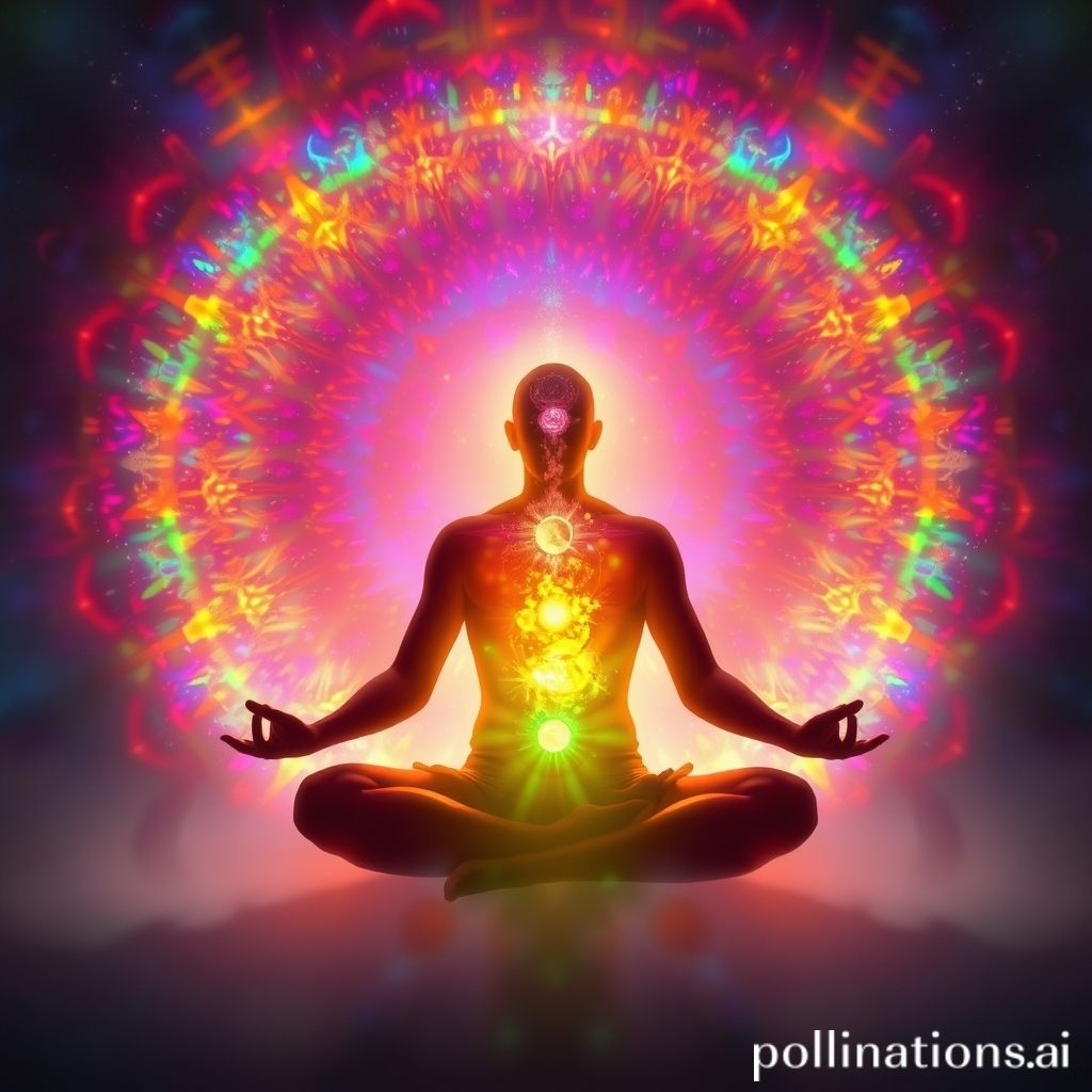 do people see colors when they meditate or concentrate on their chakras