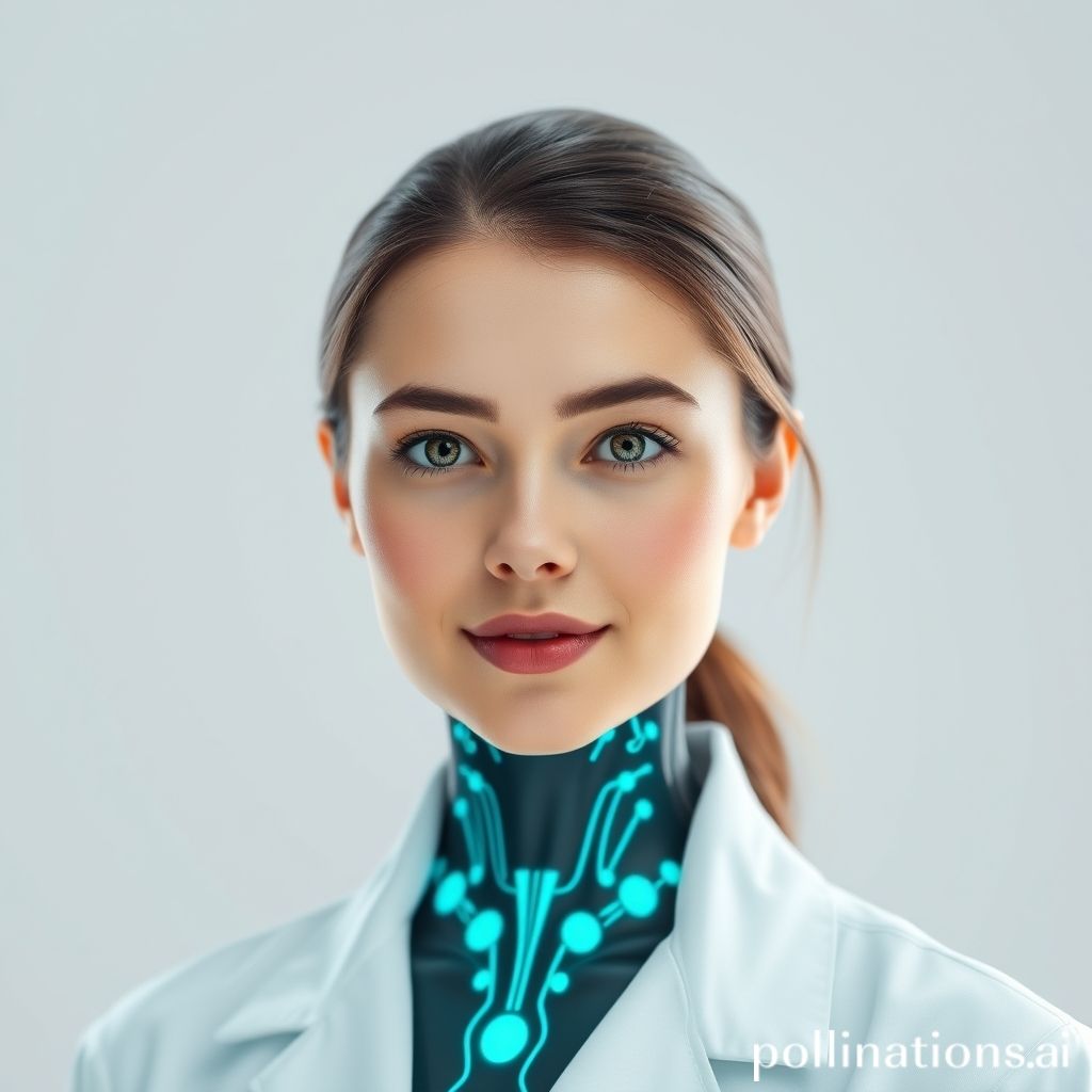 Dr. Nur AI Avatar - Futuristic AI Style