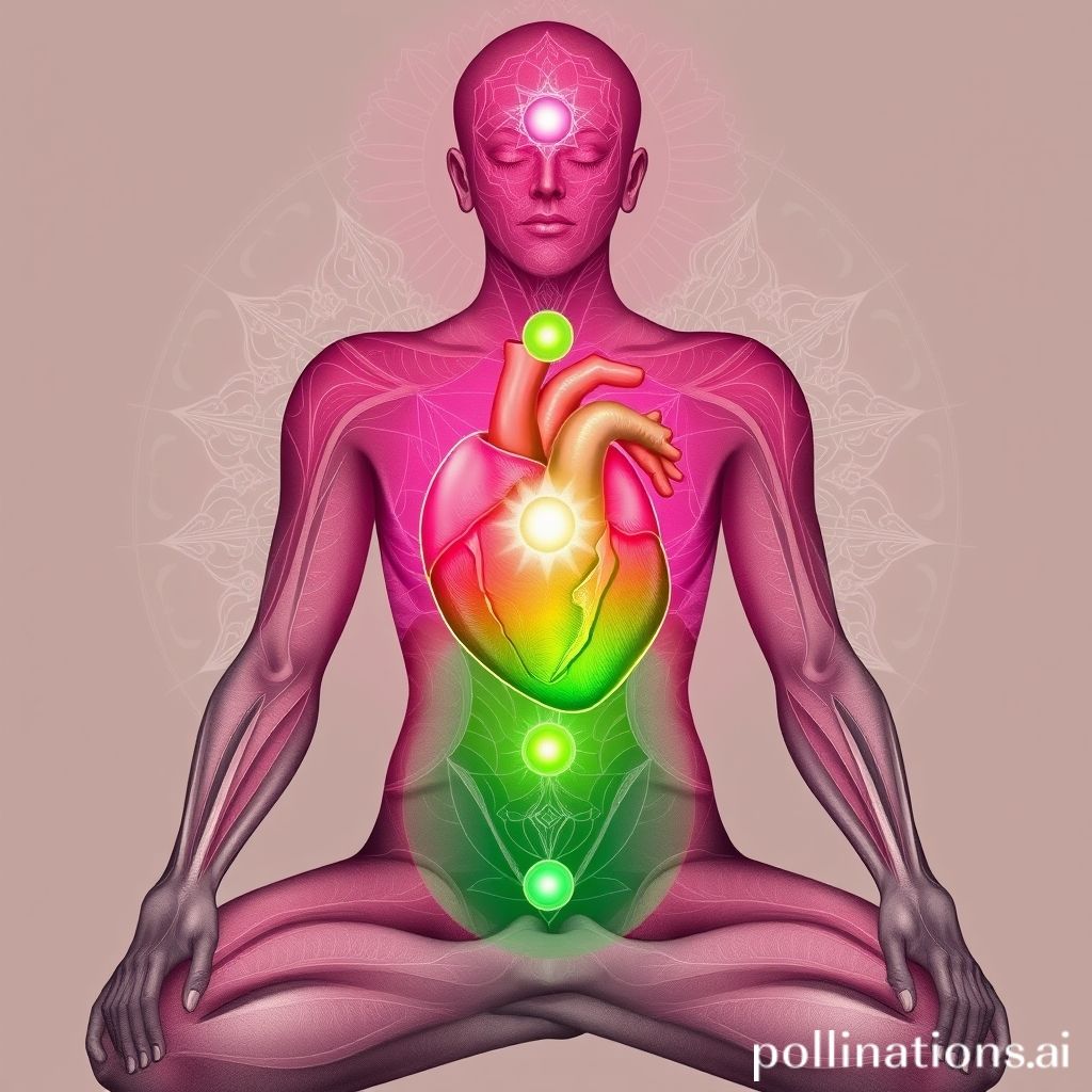 why is the heart chakra sometimes green and sometimes pink