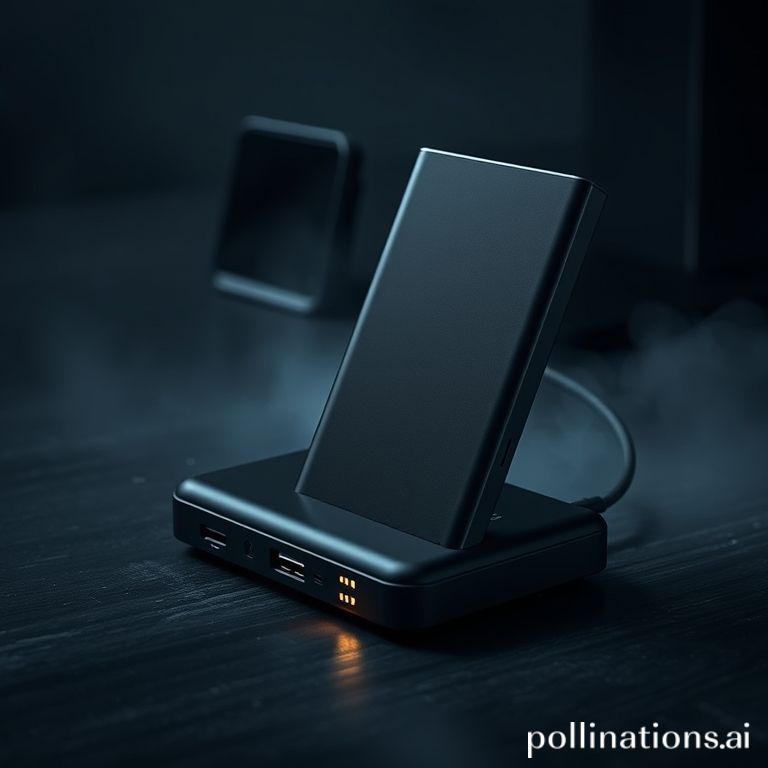 Portable power bank.