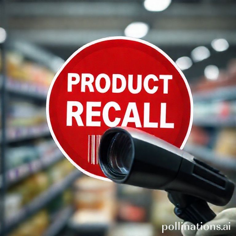 Product recall and traceability system