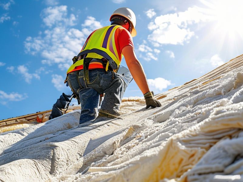 فحص وعزل الأسطح لحمايتها من تسربات مياه الأمطار