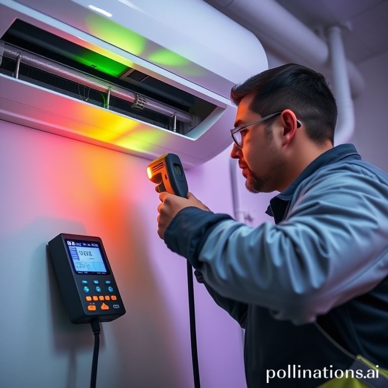 Detección de Fugas de Gas Refrigerante con Tecnología Avanzada