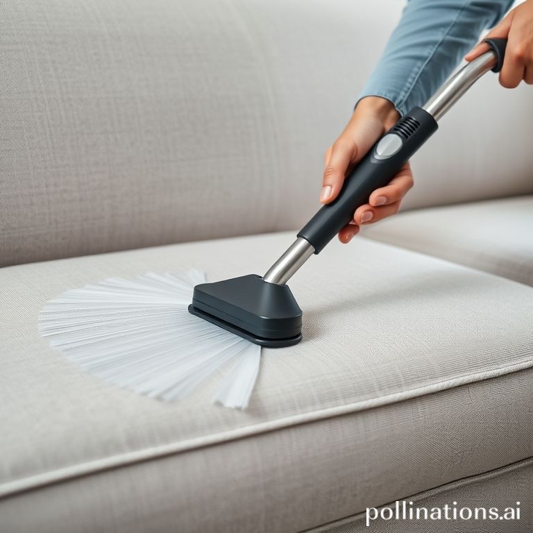 Pembersihan sofa dengan mesin ekstraktor