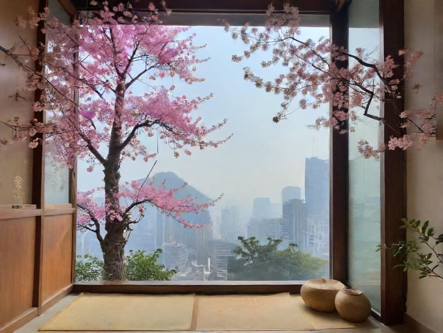 一个充满现代感与舒适氛围的休闲空间,柔软的沙发与精致的装饰,让人感受到宾至如归的惬意。