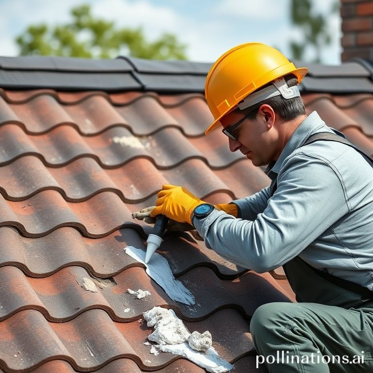 Perbaikan atap bocor