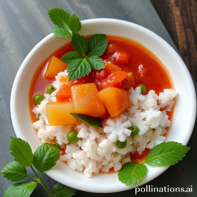 Sambal ijo dan perkedel