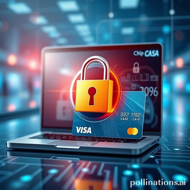 Secure payment visuals for online store.