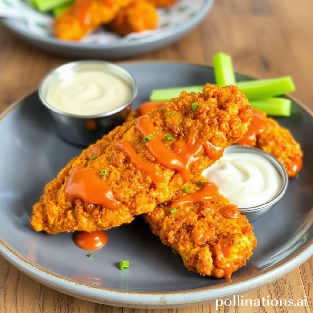 Crispy Buffalo Chicken Tenders