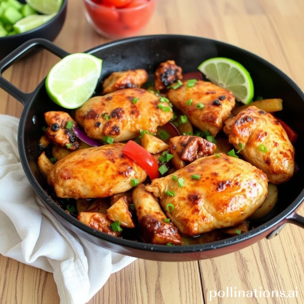 Sizzling and Savory Chicken Fajitas